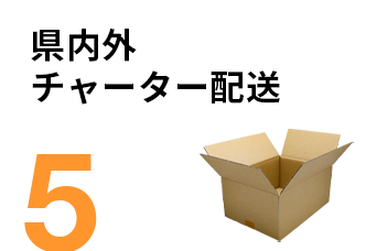 県内外チャーター配送